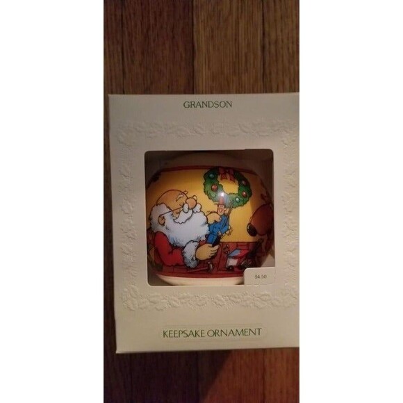 1981 Hallmark Grandson ornament, NEW - Picture 1 of 4